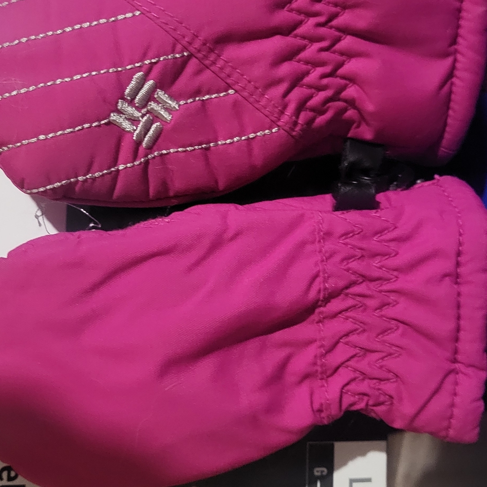 Columbia Fuchsia Insulated Mittens